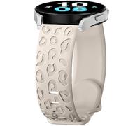 Bracelet Silicone pour Garmin Venu 4 45mm/3/2,Vivoactive 4, 22mm Sport Leopard Bracelets de Remplacement pour Garmin Forerunner 570 47mm/970/255/265 Music