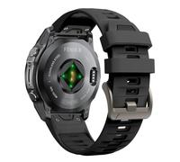 Bracelet silicone Quickfit pour Garmin Fenix 8 Pro/8/E/7 Pro/7 47mm | bracelet sport bicolore pour Fenix 6/6 Pro/5/5 Plus/Forerunner 965/955 945/Approach S62/S70/tactix 8 47mm/Descent G2/G1