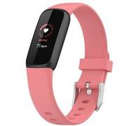 Bracelet silicone Strap -it - compatible pour Fitbit Luxe (rose) G