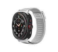 Bracelet SilkSteel pour Samsung Galaxy Watch Ultra (25/24), métal.