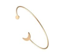 Bracelet simple lune Bracelet soleil ouvert bracelet mignon élégant, OroDurability