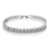 Bracelet Simple Mode Bracelet Femme Série Angel Bracelet Diamant Cristal