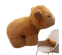 Bracelet Slap Capybara en peluche - jouet pour enfants doux pour enfants, bande rembourrée de nouveauté | Échange de cadeaux en classe, jouet en peluche mignon pour animaux de compagnie pour enfants