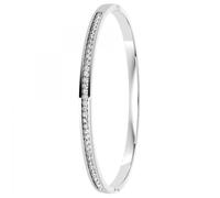 Bracelet - SO CHARM - SC Crystal - Cristaux de Bohème - Acier inoxydable - Ton argent