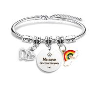 Bracelet Soeur, Cadeau Sœur, Cadeau Amie Femme, Cadeau Pour Soeur, Cadeau Belle Soeur,Cadeau Pour Belle Soeur, Idee Cadeau Soeur, Cadeau Pour Ma Soeur, Cadeau Pour Une Soeur, Cadeau Seur Noel