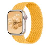 Bracelet Solo Loop tressé pour Apple Watch 40 mm, 41 mm, 38 mm, 44 mm, 45 mm, 42 mm, Ultra/2 49 mm, bracelet de sport extensible en nylon pour iWatch séries 9/8/7/6 5/4/3/2/SE 40 44 38 42 41 45 mm