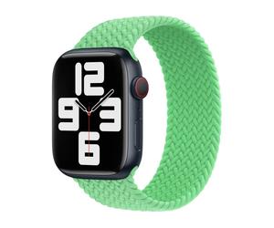 Bracelet Solo tressé pour Apple Watch | 38/40/41/42 mm - Taille 3 - Bright Green