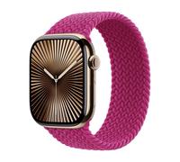 Bracelet Solo tressé pour Apple Watch | 44/45/46/49 mm - Taille 0 - Magenta