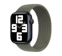 Bracelet Solo tressé pour Apple Watch | 44/45/46/49 mm - Taille 10 - Olive