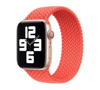 Bracelet Solo tressé pour Apple Watch | 44/45/46/49 mm - Taille 12 - Electric Orange