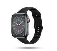 Bracelet souple fin pour les modèles Apple, Apple Watch 4 (40mm), Silicone métal