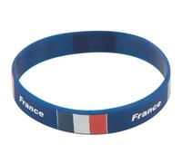 Bracelet souple France - PTIT CLOWN - REF/88003 - Tricolore: bleu, blanc et rouge - 2 ans de garantie