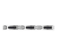 Bracelet souple multi-motifs sully en acier 316l