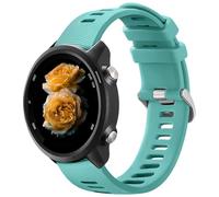 Bracelet Sport 20mm Silicone Compatible with Garmin Forerunner 245/645/55, Vivoactive 3/5/6 & Compatible with Samsung Galaxy Watch 6/5/4/3 - Vert