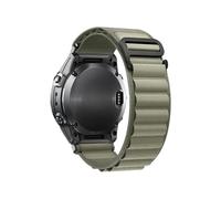 Bracelet Sport en Nylon Compatible with Garmin Fenix 8/7/6/5, Epix Pro/Gen2, Tactix 8, Forerunner 965/955, Instinct 2 & Montres QuickFit 22mm - Olive