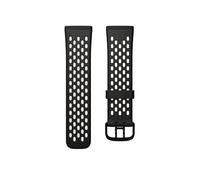 Bracelet sport Fitbit Versa 3 / Sense, Noir/blanc lunaire