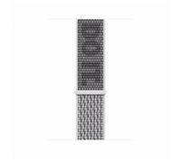 Apple Original Nike Sport Loop Apple Watch 42mm / 44mm / 45mm / 49mm Summit White / Black - MPJ03ZM/A
