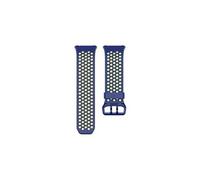 Bracelet Sport Fitbit Perforé Cobalt et vert citron pour Ionic Taille L