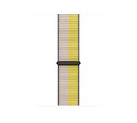 Apple Original Bracelet Sport Apple Watch 42mm / 44mm / 45mm / 49mm Lait d'avoine / Zeste de citron - MN5T3ZM/A