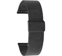 Bracelet Sport pour G Watch 4/5 Series 20mm M/L Noir