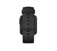 Avizar Bracelet sport pour Xiaomi Redmi Watch et Mi Watch Lite Silicone soft-touch Noir