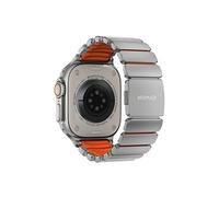 Bracelet Sport Renforcé pour Watch 49mm avec Fermoir Magnétique Nomad Orange