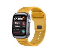 Bracelet sport respirant en silicone avec boucle inversée, compatible avec la montre for Huawei D2(05 yellow)