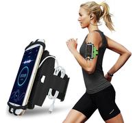Bracelet sport universel pour smartphones 4,0 - 7,0 pouces Sac de fitness noir