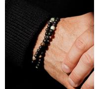 Bracelet stone free double lave