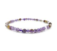 Bracelet Super Seven 4 mm Minéraux et Cristaux, beauté énergétique, méditation spirituelle
