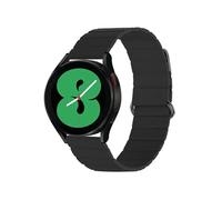 imoshion Bracelet en cuir magnétique - Connexion universelle 20 mm - Noir