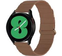 imoshion Bracelet en cuir magnétique - Connexion universelle 20 mm - Marron