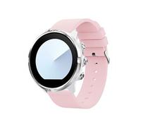 Bracelet Suunto 9 Baro,Suunto 9,Suunto 7,Sony Smartwatch 2 Bracelet en silicone avec boucle argentée sans aide à l'installation Rose