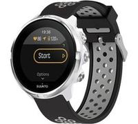 Bracelet Suunto 9 Baro,Suunto 9,Suunto 7,Sony Smartwatch 2 imoshion Bracelet de sport en silicone avec boucle argentée et épingle Noir G