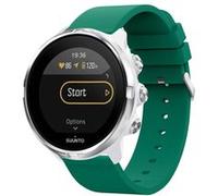 Bracelet Suunto 9 Baro,Suunto 9,Suunto 7,Sony Smartwatch 2 Bracelet en silicone avec boucle argentée sans aide à l'installation Vert