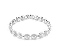 Bracelet - SWAROVSKI - Bracelet Una - Cristaux ronds - Couleur blanche - 18.5 cm