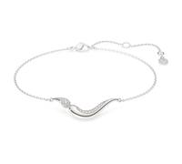 Bracelet Swarovski Classica, Taille ronde, Blanc, Argent sterling OS