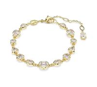 Bracelet - Swarovski - Imber All Around - Métal rhodié doré - Longueur ajustable 16-21 cm - Cristaux blancs