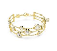 Bracelet - SWAROVSKI - Imber large doré - Plaqué or - Cristaux SWAROVSKI ELEMENTS - 20 cm