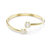 Bracelet-jonc Imber, Tailles variées, Blanc, Placage de ton or M