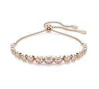 Bracelet Tennis Imber, Diverses tailles rondes, Rose, Placage de ton or rosé OS