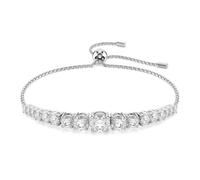 Bracelet - SWAROVSKI - Matrix - Cristaux incolores - Argenté - 24 cm