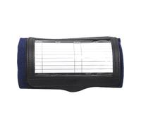 Bracelet Tactique Haut de Gamme, Livret de Jeu pour Poignet, Support Élastique pour Poignet avec Fenêtre Transparente, Matériau Durable, Idéal Divers Sports(Blue)