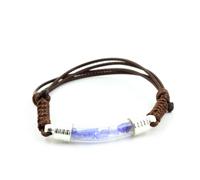 Bracelet Tanzanite Brut. Couleur Marron.