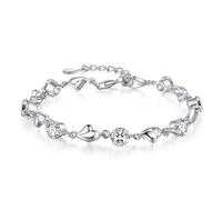 Bracelet - TD® - Femme - Argent 925 - Zirconium - Anti-allergique