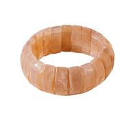 Bracelet tendance et élégant en acrylique avec cercles géométriques - Design confortable - Style décontracté à formel - Pour femme, taille unique, Comme décrit