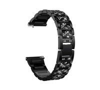 Bracelet tendance for femme 18mm/22mm Pour Huawei Watch GT6 41mm/46mm, bracelet en métal Pour Huawei GT6Pro GT5 GT4 GT3(Black,For GT5-GT4 46mm)