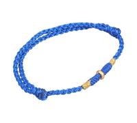 Bracelet tendance tissé à la main avec cordon rouge réglable et porte-bonheur, accessoire pour un usage quotidien avec cœur rouge