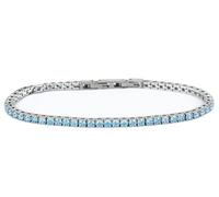 BRACELET TENNIS CUBIC ZIRCONIA NAPOLI EN ACIER