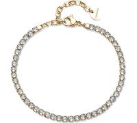 Bracelet tennis doré avec zircon clair Desideri BEI100